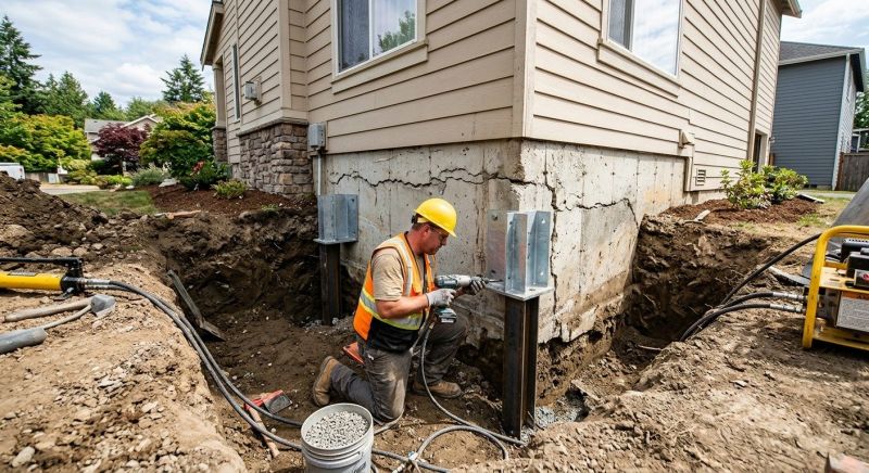 Home Foundation Repair in Willis, MI