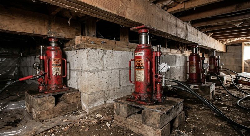 House Settling Repair in Dexter, MI