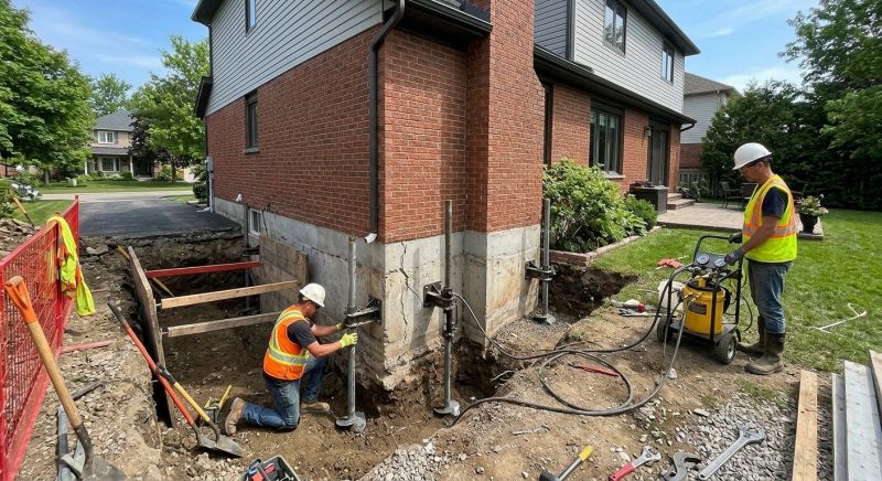 House Underpinning in Dexter, MI