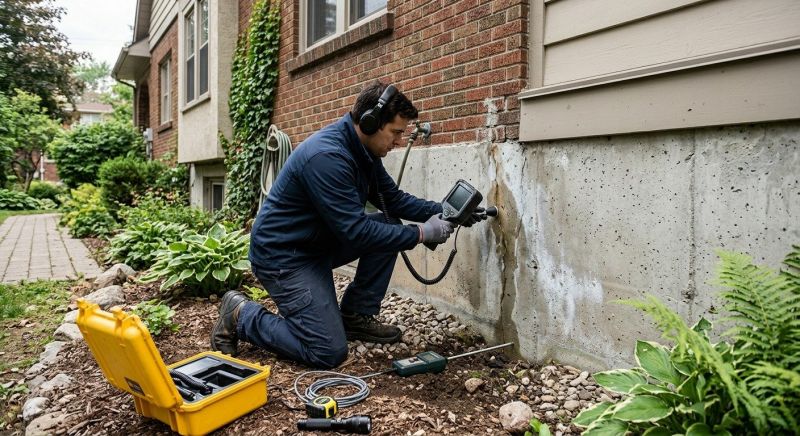 Leaking Foundation Repair in Dexter, MI