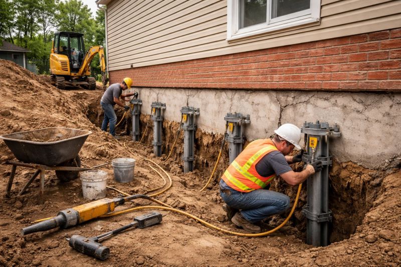 Piling Repair in Novi, MI