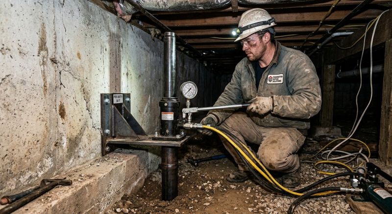 Settling Foundation Service in Canton, MI