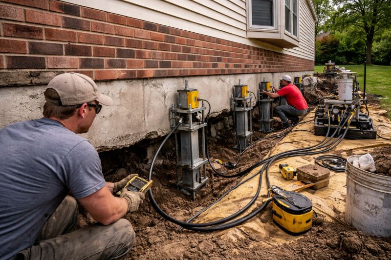Settling Foundation Service in Manchester, MI