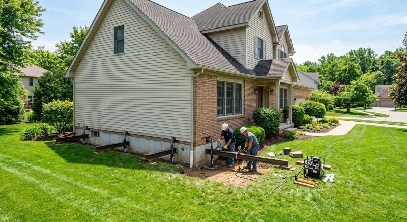 Settling Foundation Service in Manchester, MI