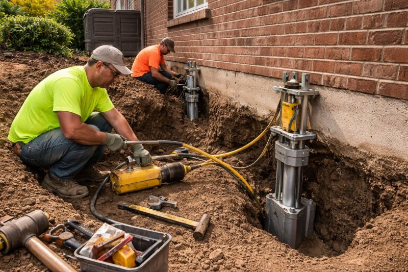 Settling Foundation Service in Milan, MI