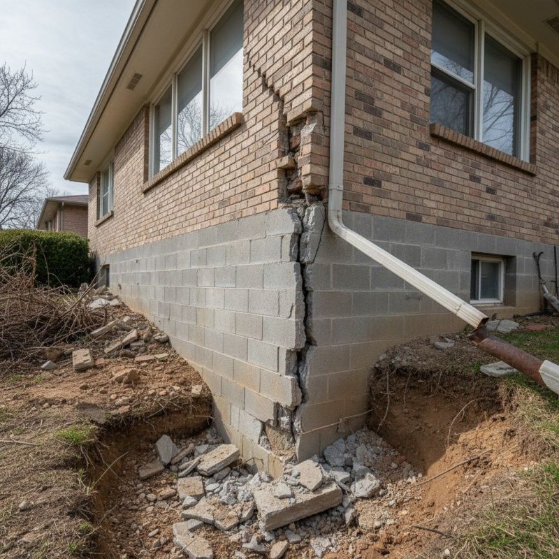 Settling Foundation Service in Washtenaw County, MI