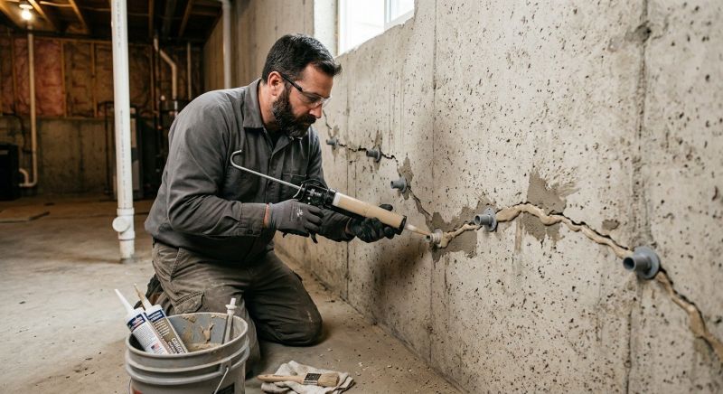 Structural Crack Repair in Dexter, MI