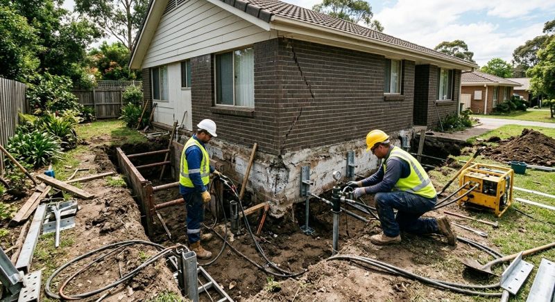 Structural Foundation Repair in Howell, MI