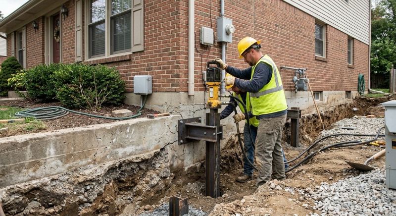 Structural Foundation Repair in Howell, MI