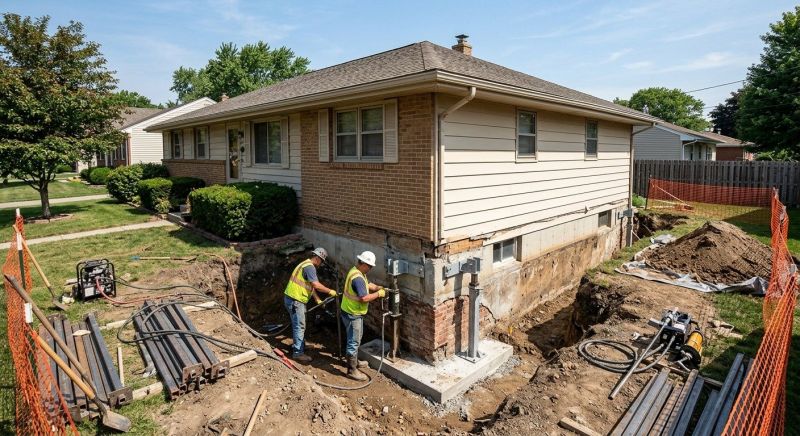 Structural Foundation Repair in Saline, MI