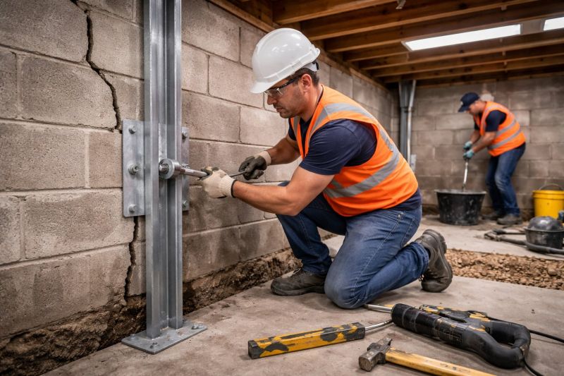 Structural Foundation Repair in Tecumseh, MI